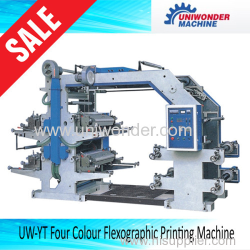 famous brand YT-4600 Four Color Flexographic Printing Machine