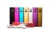 Portable Lipstick Mobile Power Bank 2600mah external Metallic for iPhone