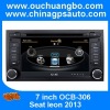 Ouchuangbo In dash car DVD player For Seat Leon 2013 with BUS car PC