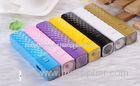 fast charge tube power bank smartphone metal colorful power charger