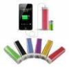 professional lipstick Mobile Power Bank 2600mAh ABS colorful power charger