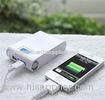 White Samsung Universal Power Bank Charger 5600mAH with led flashlight