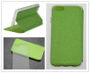 Hot selling bright green Pu Leather TPU cell phone case for iPhone 6