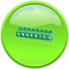 PCB screw terminal block VDE UL certified with wire clamp for board to wire connection