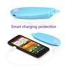 Smartphones keychain Mobile Power Bank 2600mah with Fish Shape , Yellow / Blue