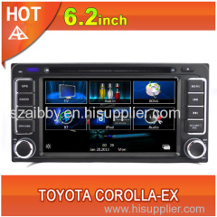 Toyota COROLLA-EX old corolla navigation dvd HD touchscreen radio Ipod tv 3G wifi usb SD