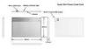 Colorful ultra thin mobile power bank charger for smartphone , 750mah
