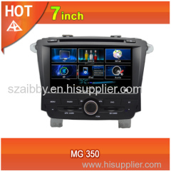 MG 350 car dvd player bluetooth ipod radio TV USB 3G Wifi canbus steering wheel 7inch touchscreen