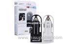 IPhone 4S / Blackberry Dual USB Car Charger Black Plug In Battery Chargers