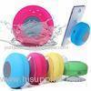 Car Waterproof Mini Wireless Bluetooth Speaker mic Blue / Yellow / Rose / Green