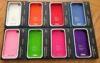 Women Emergency External Battery Case 1900mah colorful for Iphone 4 / 4s