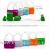 Colorful Iphone / Samsung USB Charger Cable with Bag Shape , ABS / PC