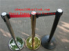 Retractable Hazard Belt Barrier Crowd Control Stanchions