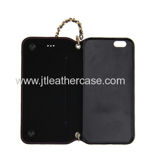 Luxury Woman Clutch bag style Cell Phone Case for iphone 6 sampls can be offered