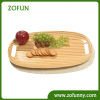 Bamboo veneer serving tray