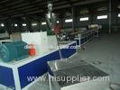 Hollow / Solid WPC Plastic Extrusion Line , Conical Twin Screw Extruder