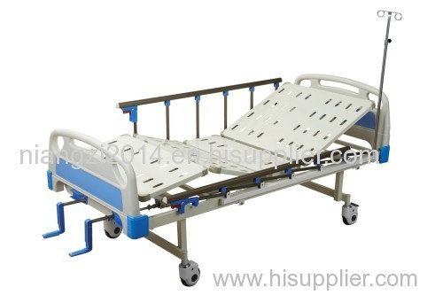 Hot Sale ABS Double Shake Hspital Bed two function hospital bed