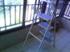 the steel step ladder