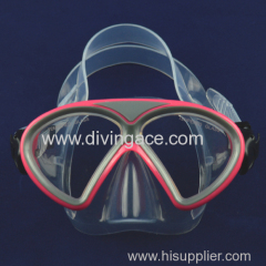 Different design full face silicone professional diving mask