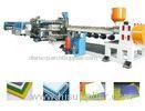 200kg/H Hollow Grid Board Extrusion Line , Automatic Dry Feeding