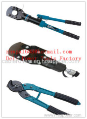 Cable cutter with ratchet systemCable scissors