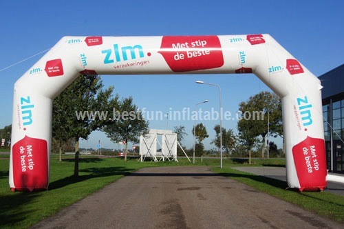 Durable waterproof outdoor event inflatable arch