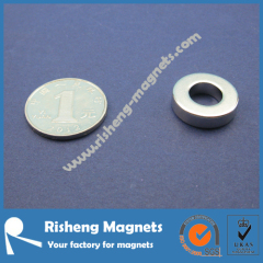 N40 magnet supplier D18 x d10 x 4mm metal magnet