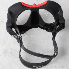 Ocean tempered glass scuba diving mask