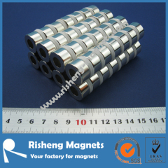 N42 magnet manufacturer D19 x d9 x 6mm neodymium ring magnet