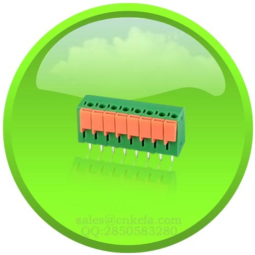 screwless terminal block connector