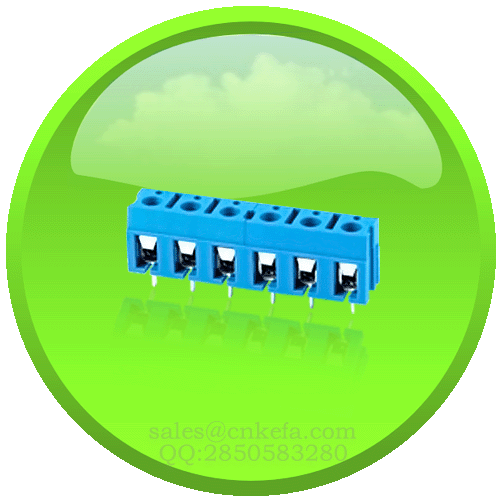 printed circuit board terminal block connector with wire protector clamp for wire to board connection