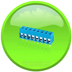 PCB terminal block with wire protector clamp for wire to panel connection