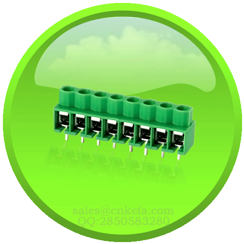 screw terminal block with single pin header for wire to board connection