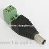 CCTV Power Connector , DC Jack Male Power Connector , Screw Terminal 2.1mm