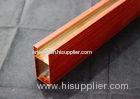 False Strip Linear indoor metal ceiling Aluminum For building decorative material