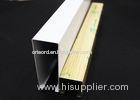 Corrosion resistance U-shaped Linear Metal Ceiling Silver , Aluminum Architectural Panels
