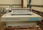 Flatbed Screen Inkjet Engraver, Flat Digital Textile Engraving Equipment 1400mm 1000mm - 5600mm