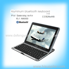 RoHS passed portable aluminium bluetooth keyboard