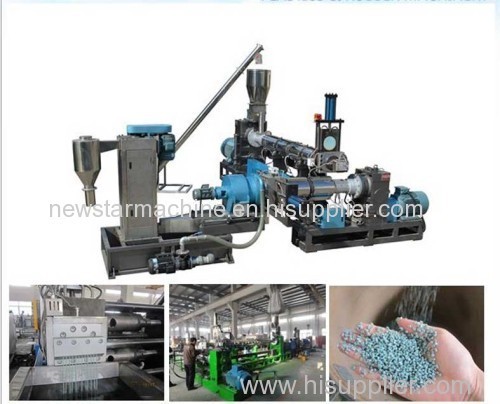 Two Stage Water-ring PE Granulation Line With Force Feeder