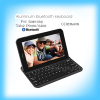 Aluminum Cover Case Bluetooth Keyboard for samsung tab2 P3100 6200
