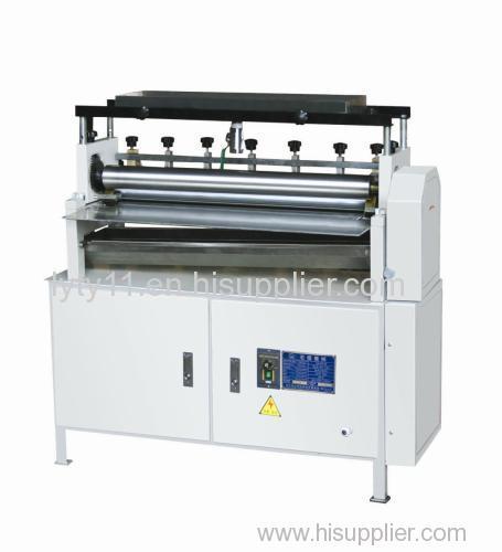 upper side adjustable speed gluing machine used for paper box