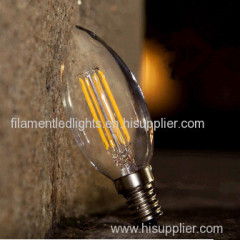 2w filament led lamp