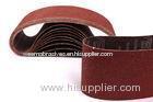 Poly Cotton Aluminum Oxide Sanding Belts 75mm x 533mm / Grit P36 To Grit P220