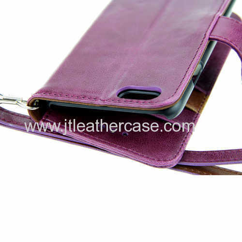 Newest Product Cell phone case for iPhone 6 Leather case High quality