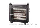 Black Household Carbon Infrared Heater IPX4 with 4 Carbon Fiber Tube Heating