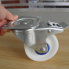 White polyproplyene swivel casters