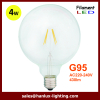 4W G95 LED filament bulbs