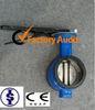 Rubber Lined Grooved End Butterfly Valve Stainless Steel / EPDM / NBR for Oil or Acid