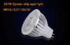 Dimmable MR16 3 * 1W LED Spotlight Bulbs With Epistar , Warm White LED Light