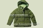 Outdoor Plain Soft Childrens Down Jackets For Girls , XS - XXXL